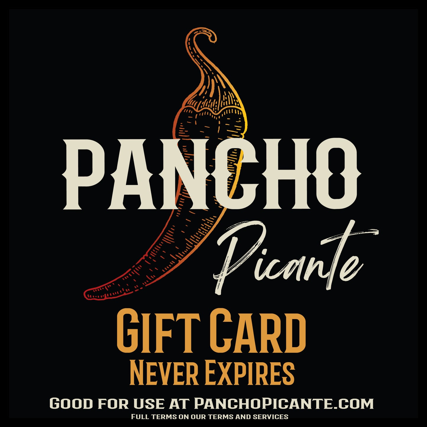 Pancho Picante Gift Card
