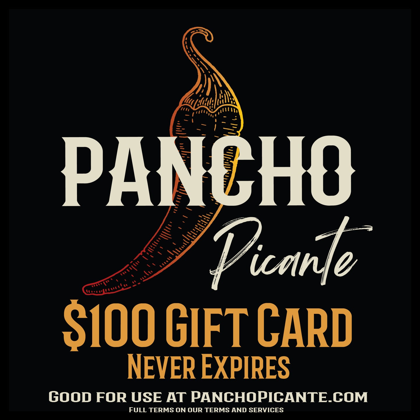 Pancho Picante Gift Card