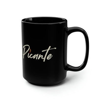 Black Mug, 15oz, Logo 2