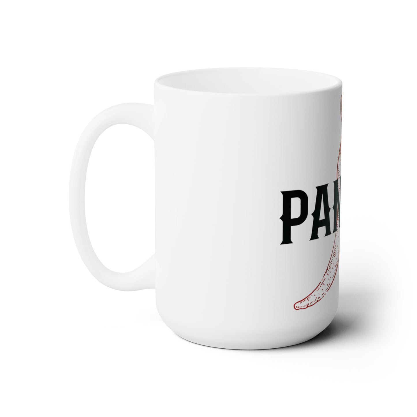 White Mug 15oz, Logo