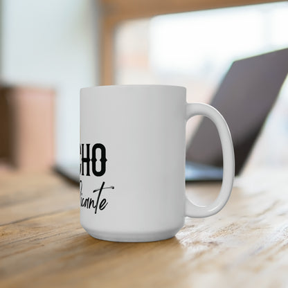 White Mug 15oz, Logo