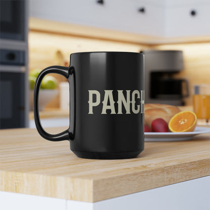 Black Mug, 15oz, Logo 2